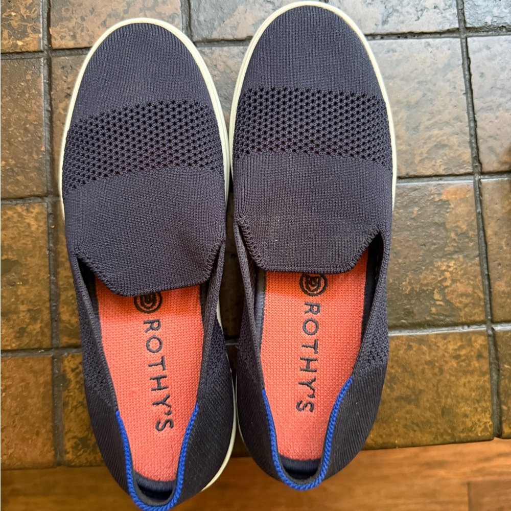 Rothy's Navy Blue Sneakers